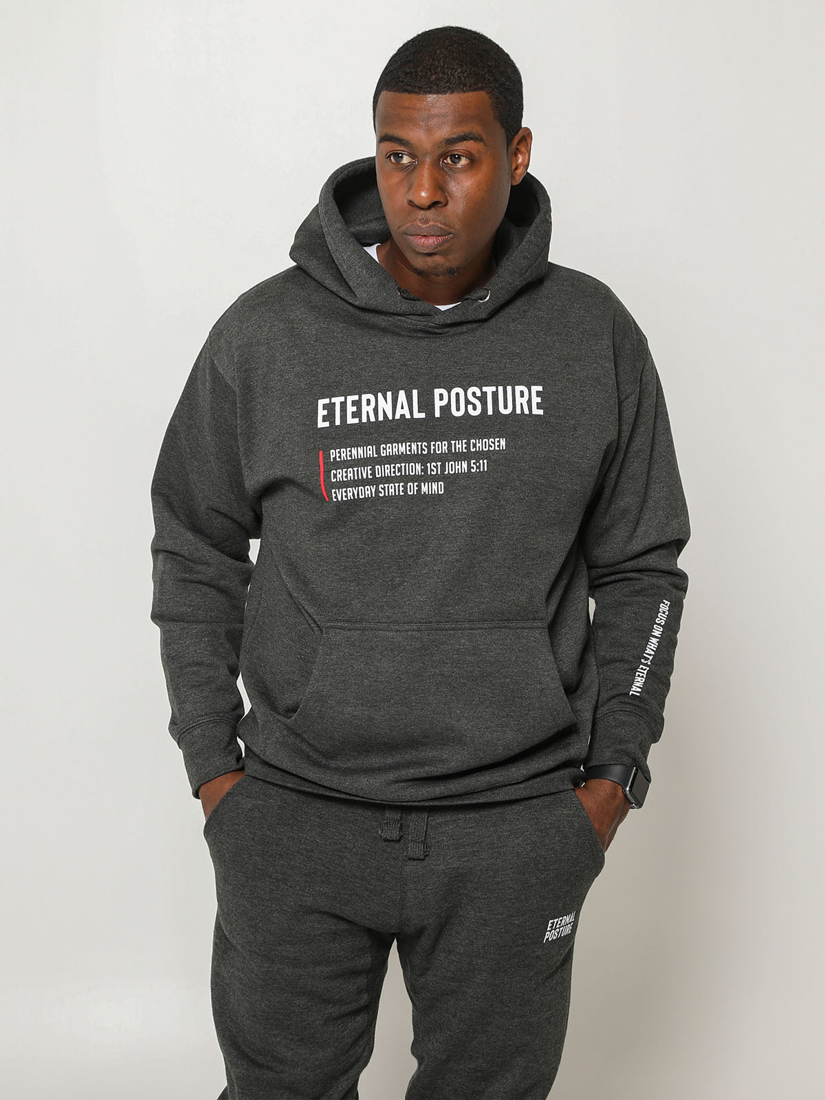 EP Comfort Fleece Tracksuit - Heather Grey
