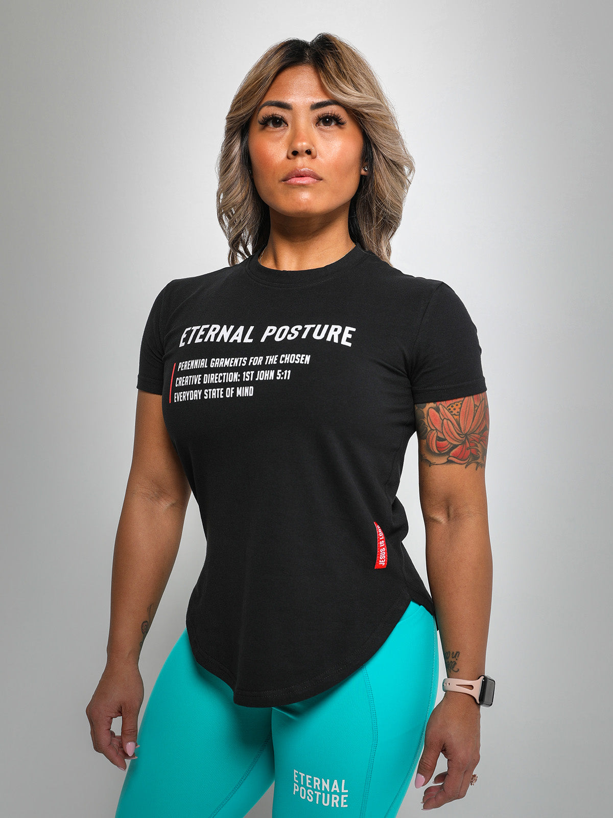 EP Performance Tee - Contour Black