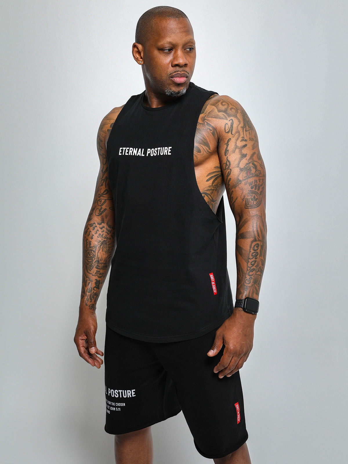 EP Performance Cutoff Tee - Men's Black
