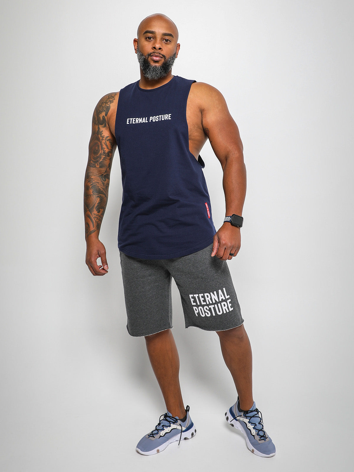 EP Performance Cutoff Tee - Men's Navy