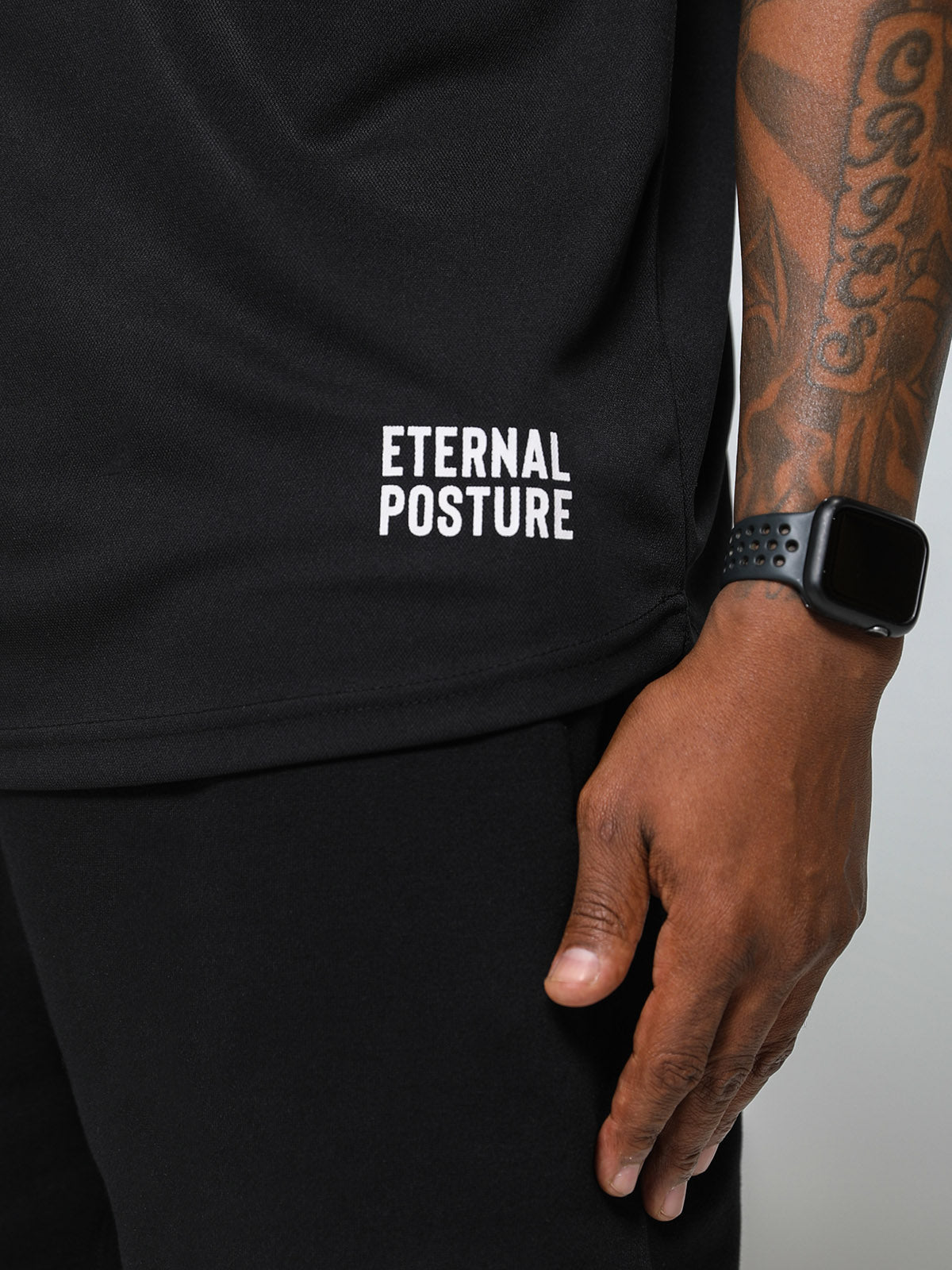Dry Wick Performance Swoop Tee - Men's Black