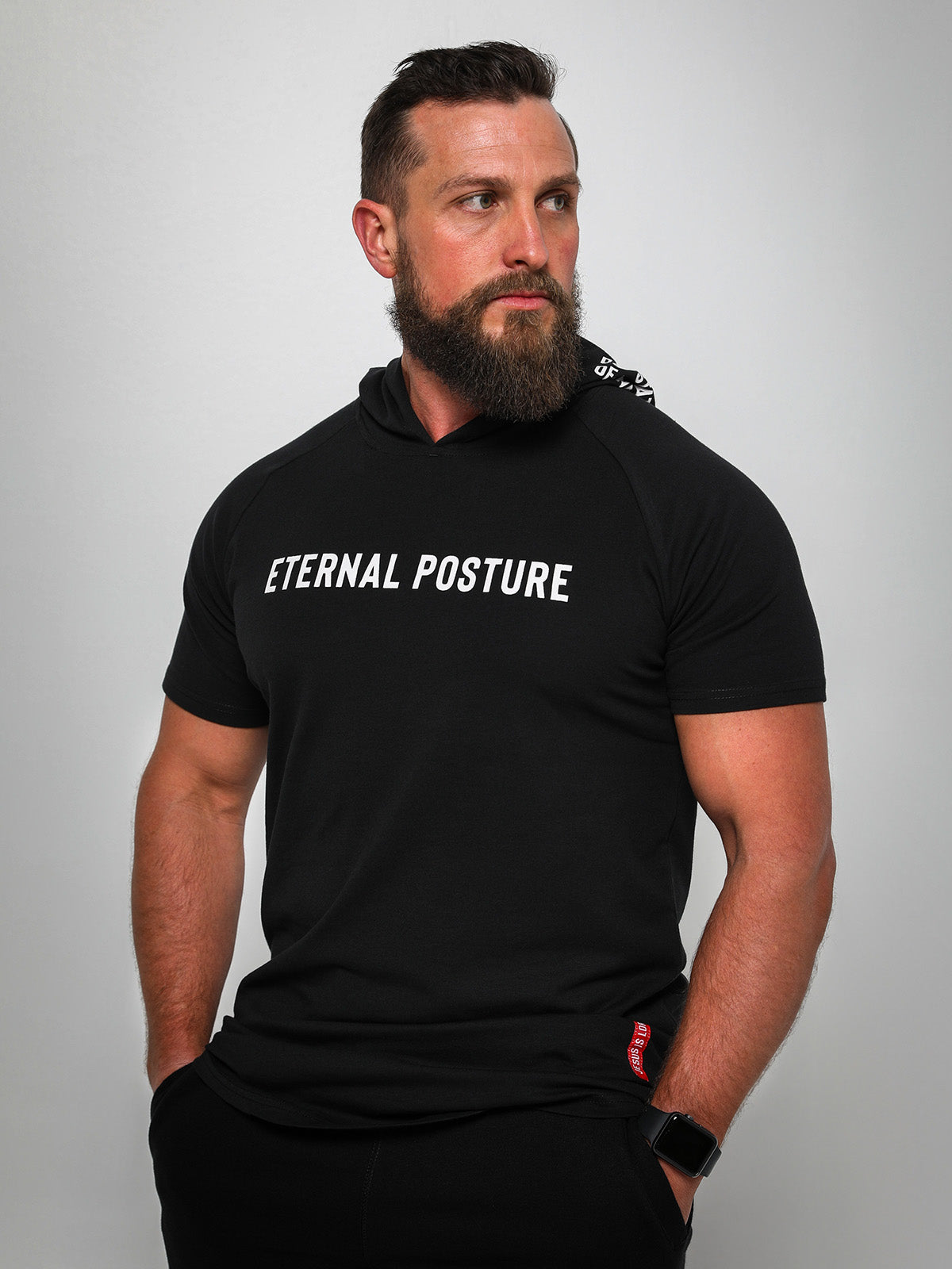 EP Performance Hoodie Tee - Men's Black