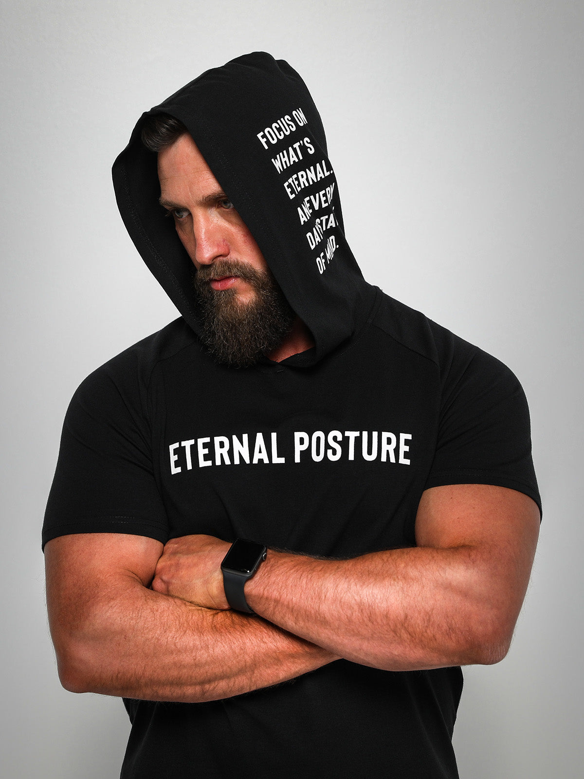EP Performance Hoodie Tee - Men's Black