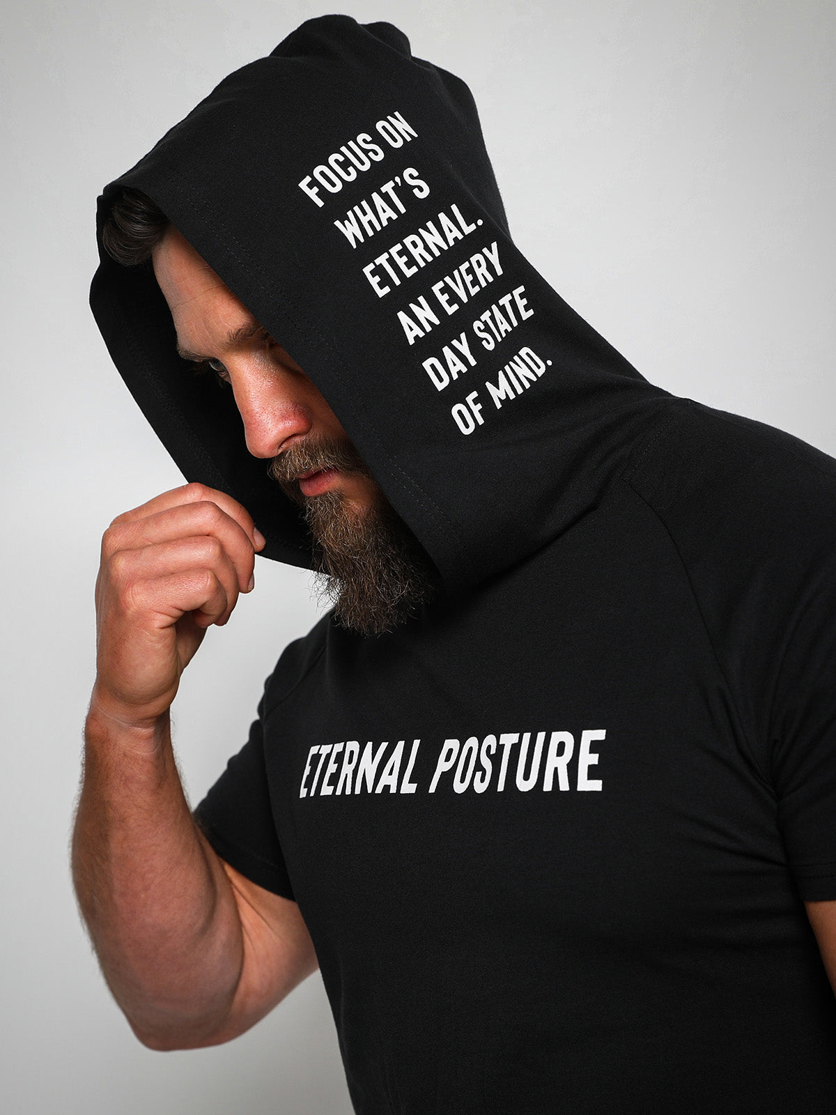 EP Performance Hoodie Tee - Men's Black