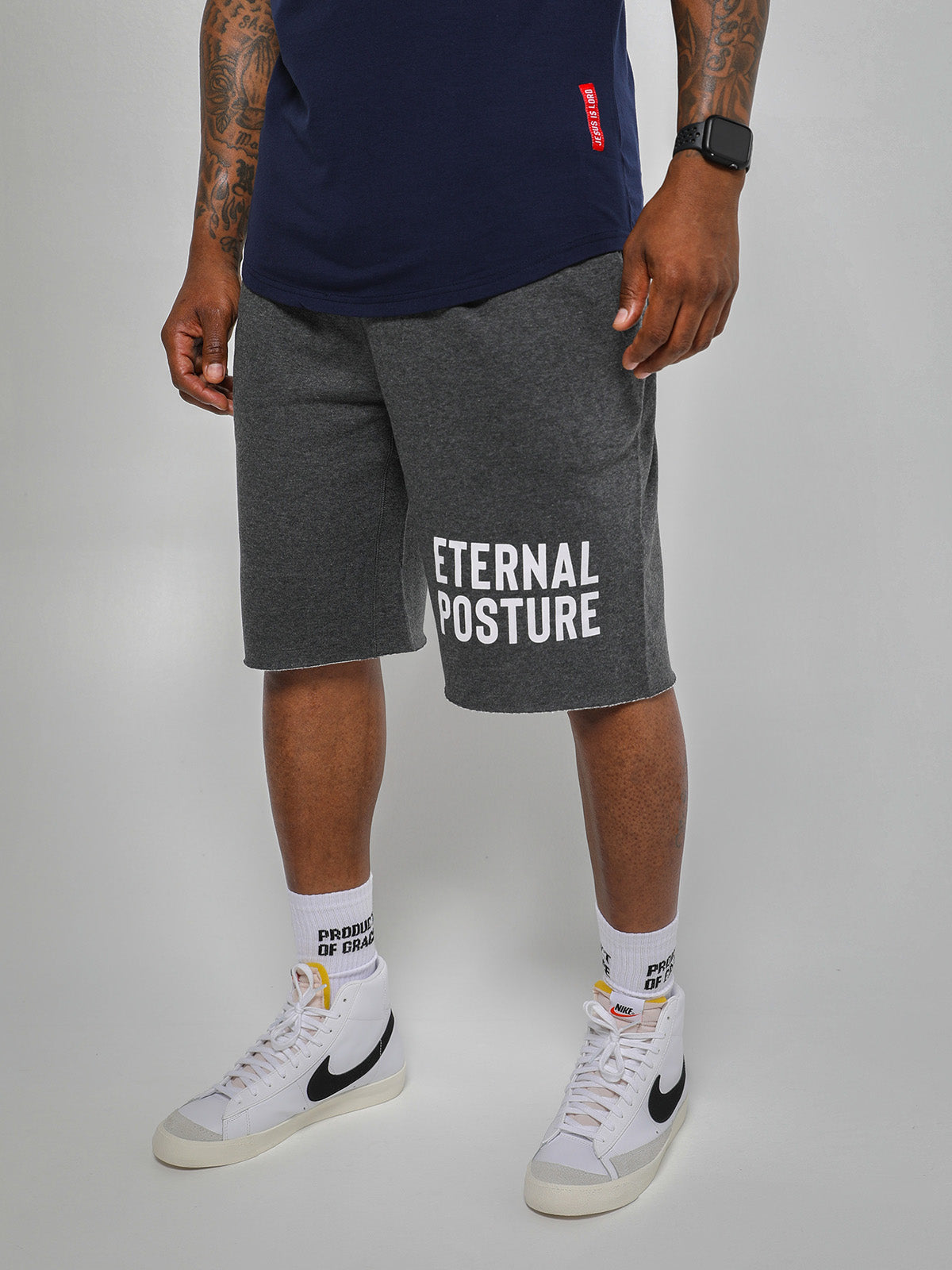 EP Jogger Shorts - Heather Grey