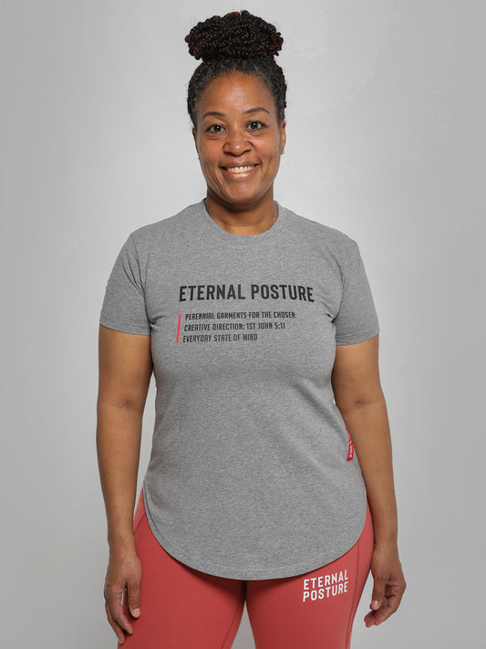 EP Performance Tee - Heather Grey