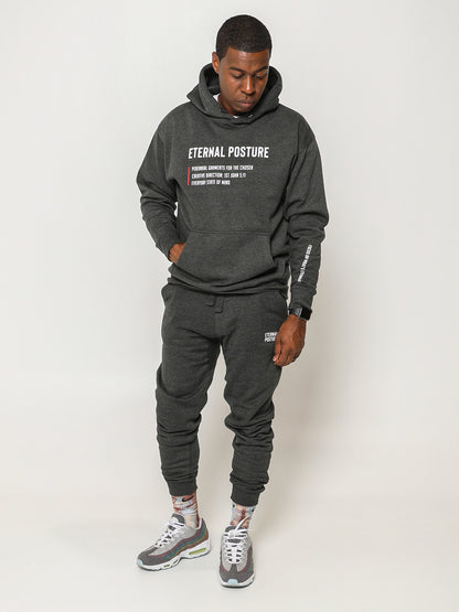 EP Comfort Fleece Tracksuit - Heather Grey