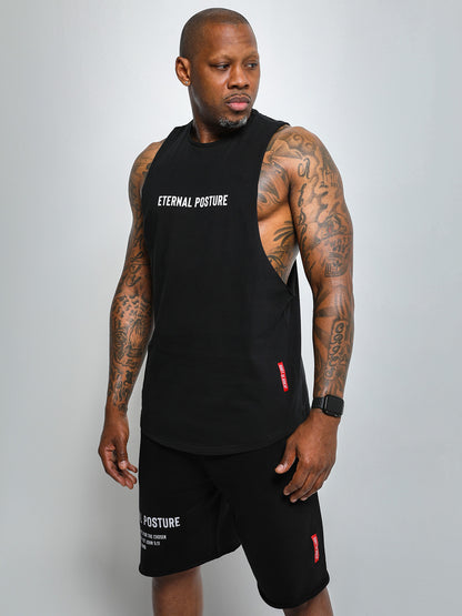 EP Performance Cutoff Tee - Men's Black