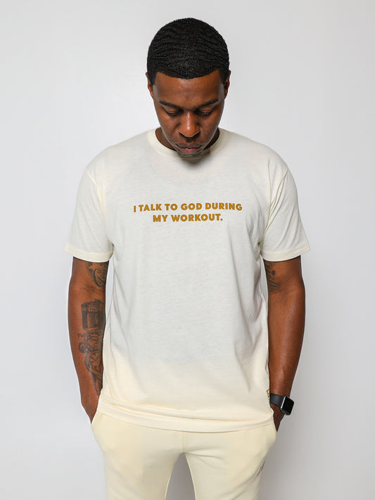 Sueded TechFit Tee - Ice Cream