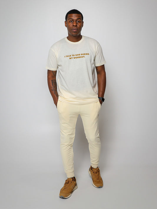 Sueded TechFit Tee - Ice Cream