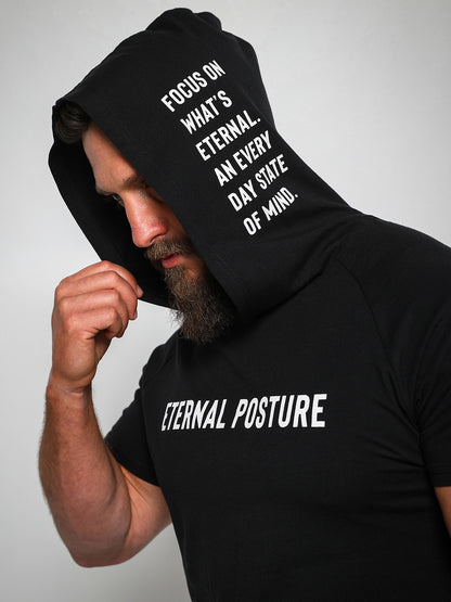 EP Performance Hoodie Tee - Men's Black