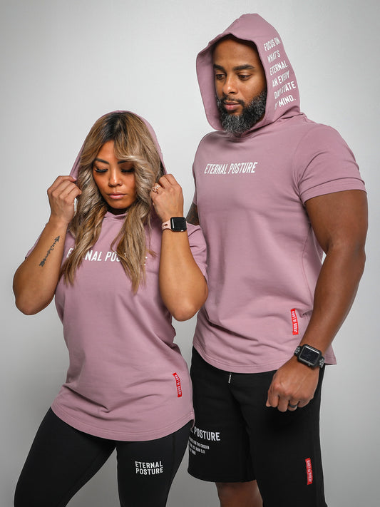 EP Performance Hoodie Tee - Rose