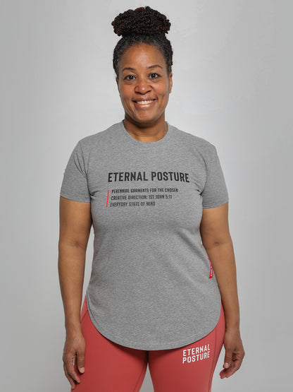 EP Performance Tee - Heather Grey